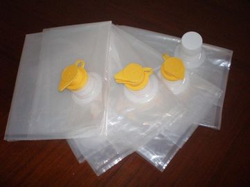 Transparan Tas Aseptik Minyak Goreng Kustom Cair Bib Bag One Spout